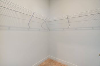 Spacious closets